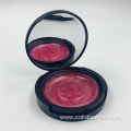 custom plastic circle lashes boxes with mirror
